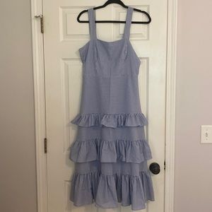 NEW WITH TAGS blue pin Stripe dress